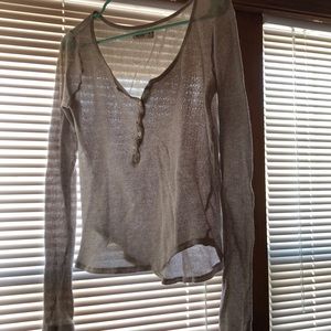 Henley top (ONE DAY ONLY)